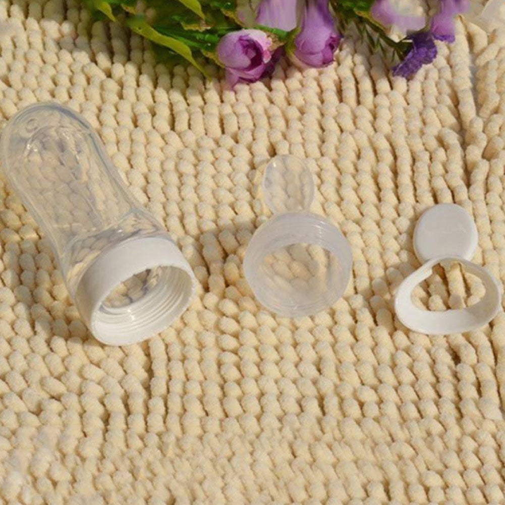 Baby Silicone Squeeze Spoon Feeding Bottle - 90ml
