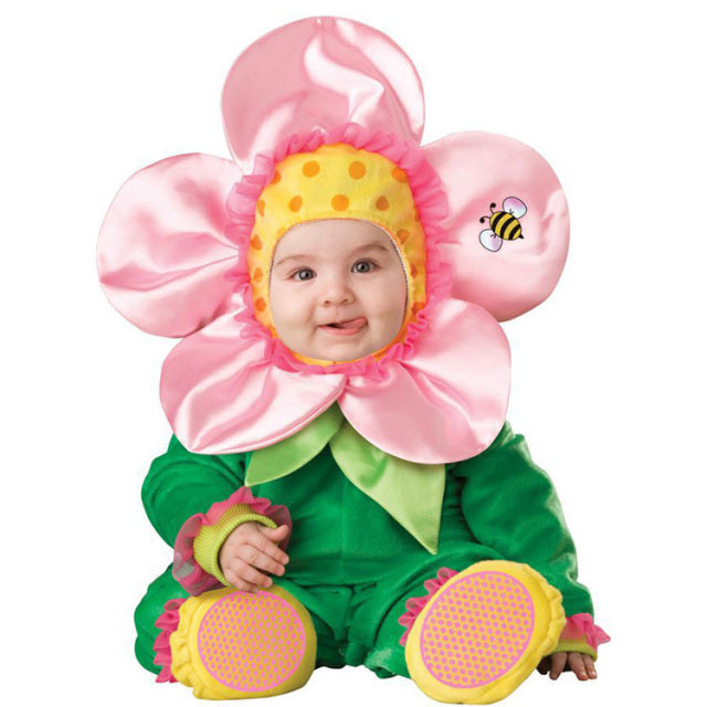 Baby Flower Animal Halloween Costume (Age 9M-24M) Pink