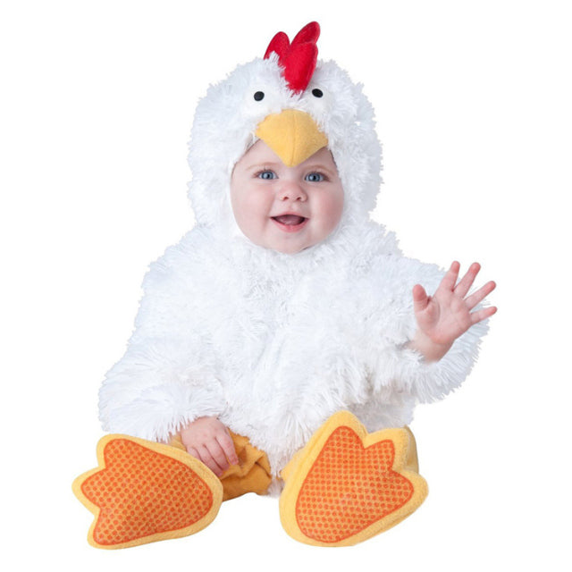 Baby Chicken Animal Halloween Costume (Age 9M-24M) White
