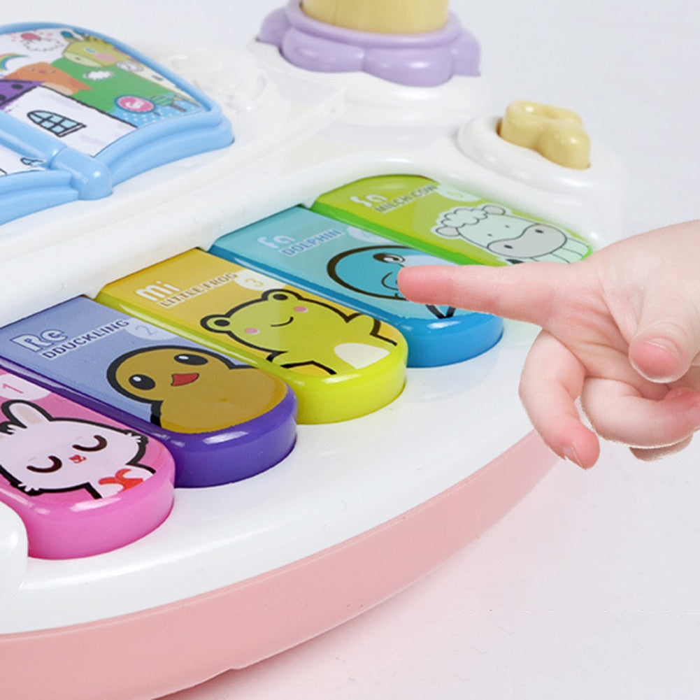 Baby Rotating Musical Keyboard Toy