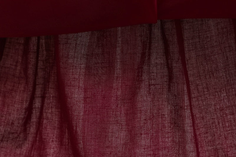 Baby Girls Burgundy Sequin Tulle Dress (Age 3M-24M)