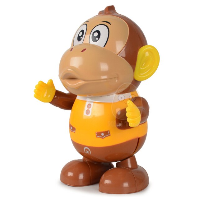 Dancing Musical Animal Robot Multicolor Monkey