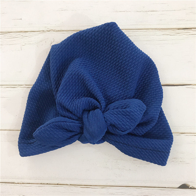 Baby Girl Ruffle Turban Hat (Age 6M-18M)
