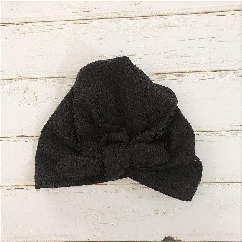Baby Girl Ruffle Turban Hat (Age 6M-18M)