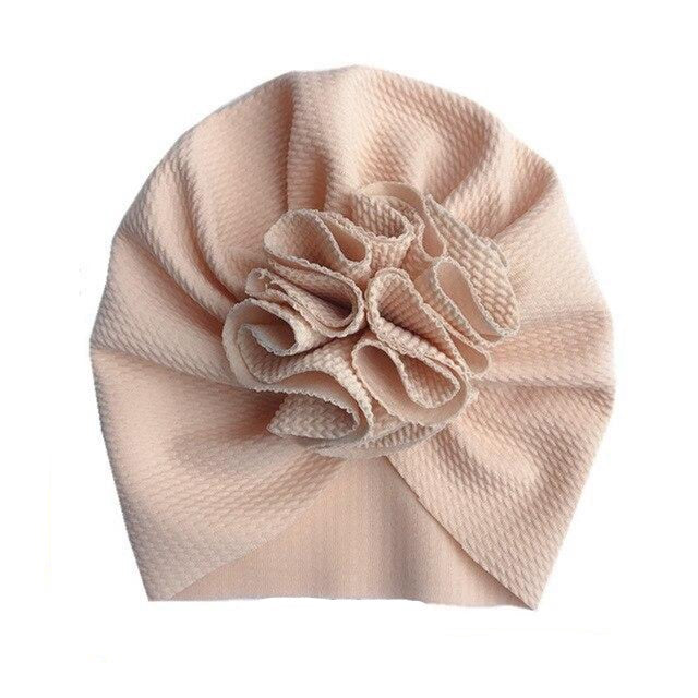 Baby Girl Ruffle Turban Hat (Age 6M-18M)