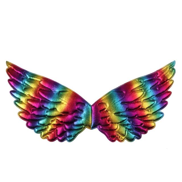 Girls Unicorn Sequin Tulle Dress Wings & Headband (Age 24M-12YRS)