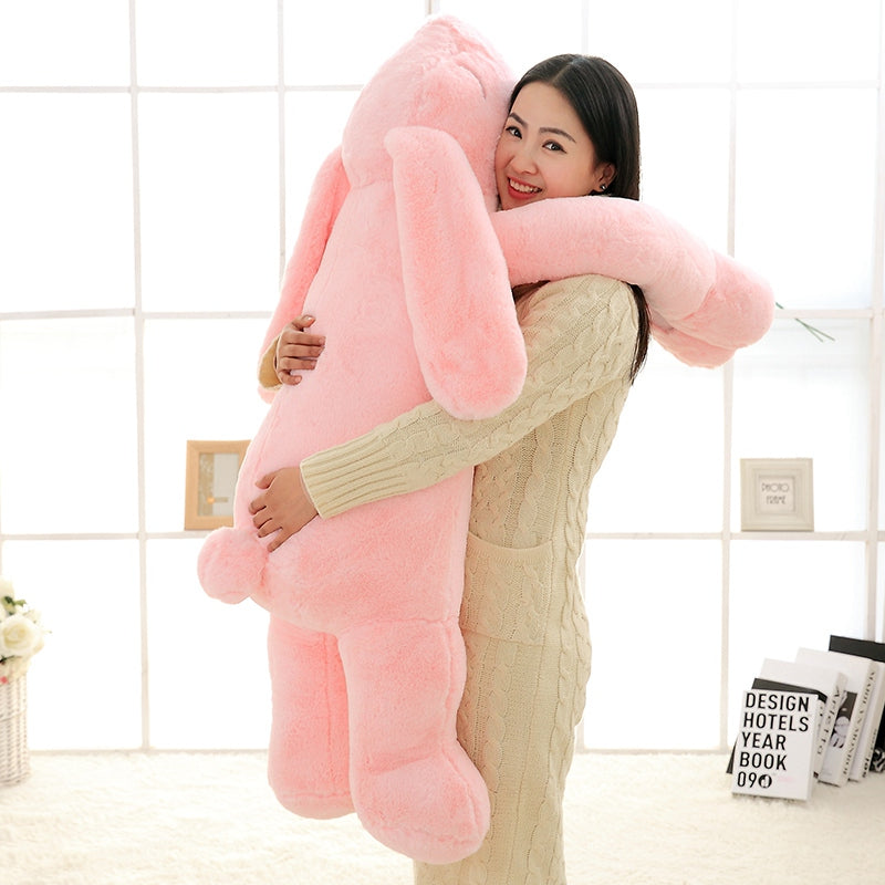 Large Plush Rabbit Pillow Stuffed Toy 90-120cm