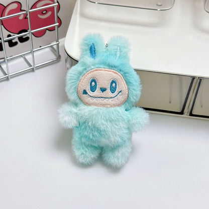 Labubu The Monsters – 3rd Gen Plush Keychain Doll | 12–15cm Backpack Charm Blue