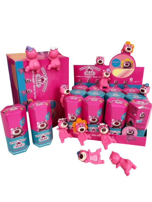 Disney Lotso Strawberry Bear Angel Blind Box Multicolor 1 Strawberry Bear Random Model