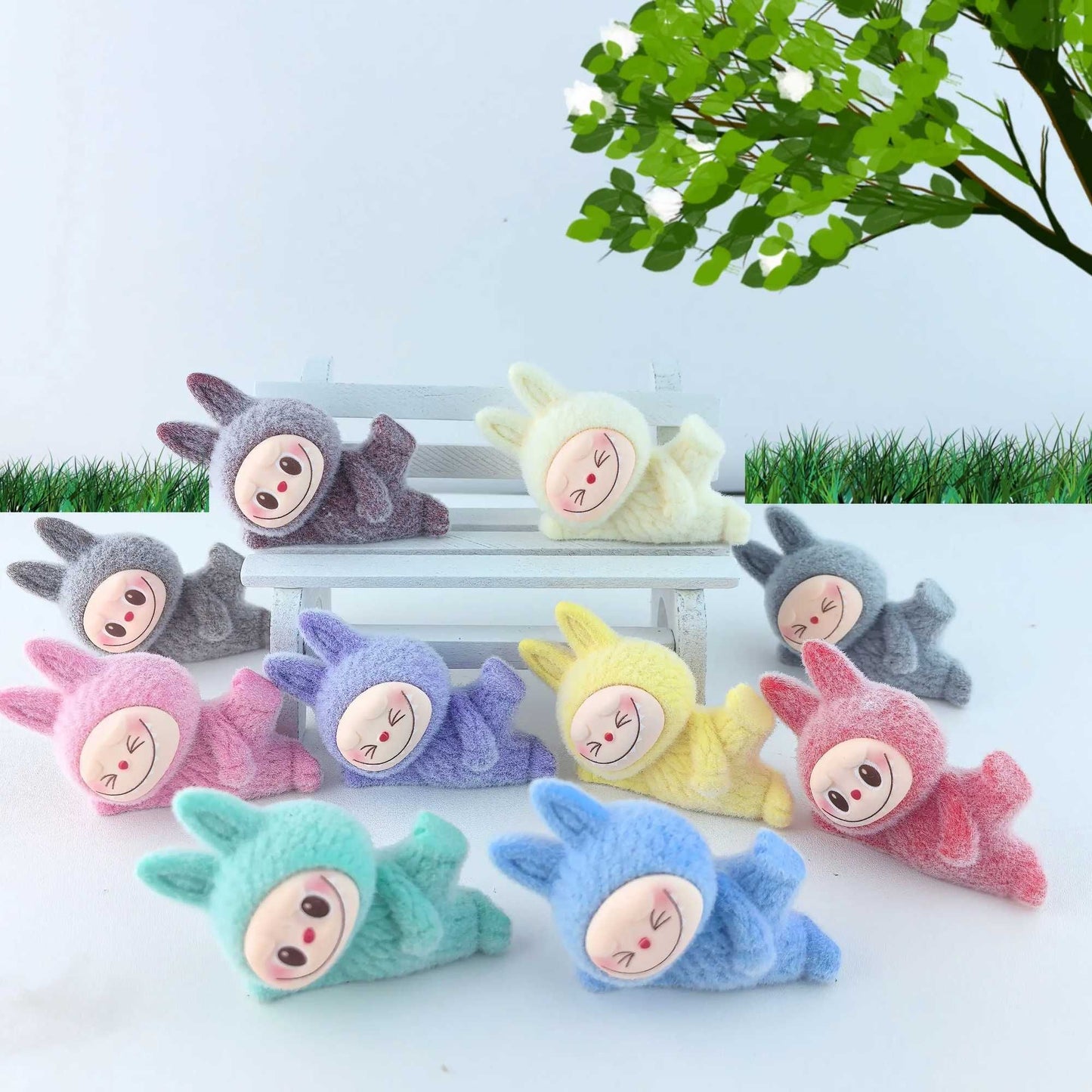 Labubu The Monsters Blind Box Set – 12 Mini Anime Figures | Cute Collectible Dolls | 7cm
