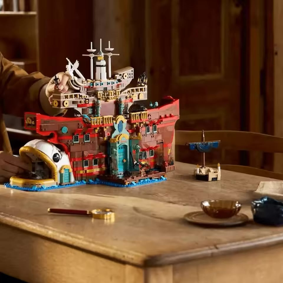 The Baratie Floating Restaurant Building Blocks Set (3402 PCS) | Anime Model Kit