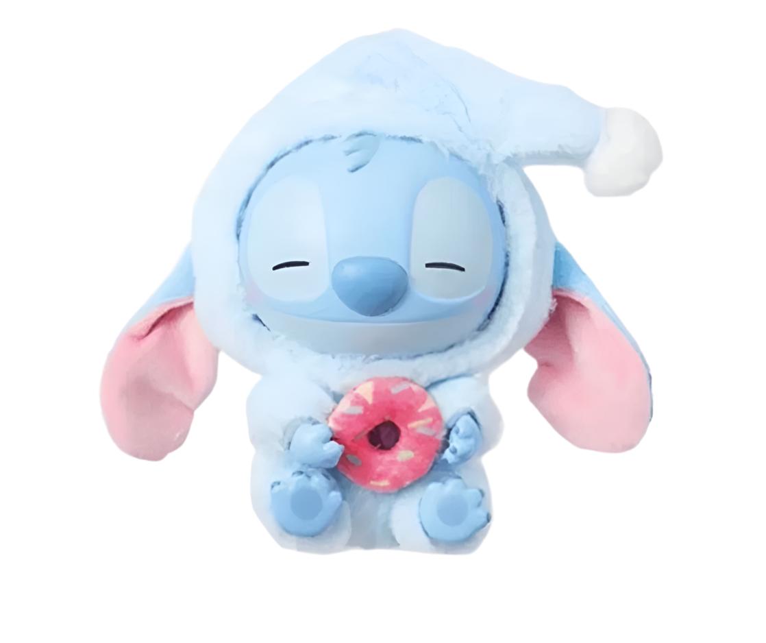 Miniso Disney Stitch "Eat Something Before Sleep" Series Plush Figure Blind Box