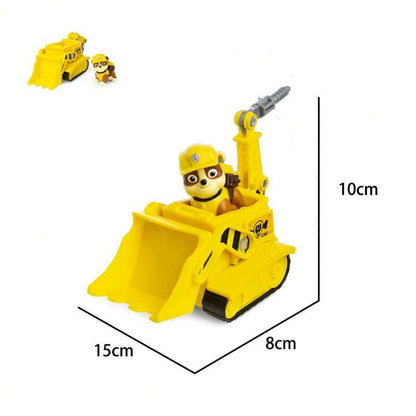 Paw Patrol Rescue Vehicle – Character Truck | Rubble’s Bulldozer, Chase’s Cruiser & More