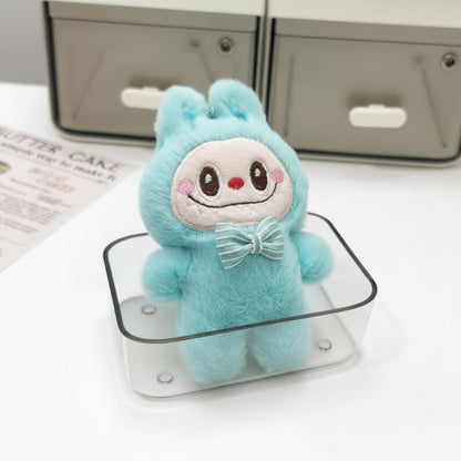 Labubu The Monsters – 3rd Gen Plush Keychain Doll | 12–15cm Backpack Charm Light Blue