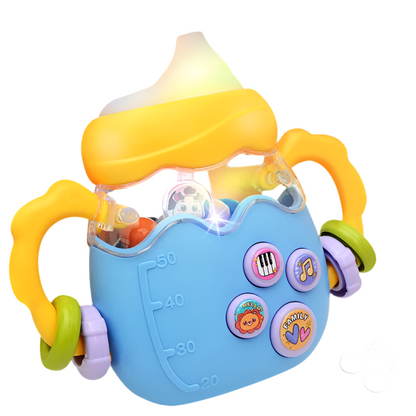 Baby Bottle Rattle Puzzle Pacifier Toy