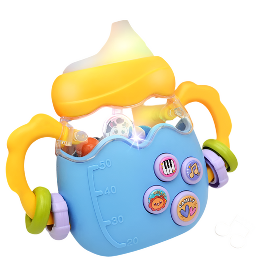 Baby Bottle Rattle Puzzle Pacifier Toy