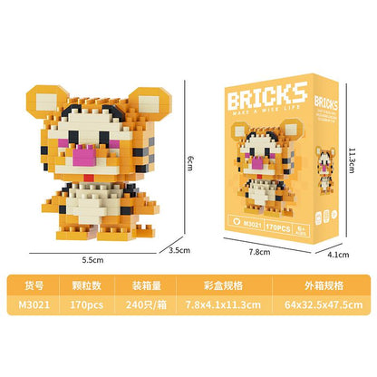 Make A Wise Life – Cartoon & Character Nano Block Building Sets | Mini Brick Figures for Kids & Collectors