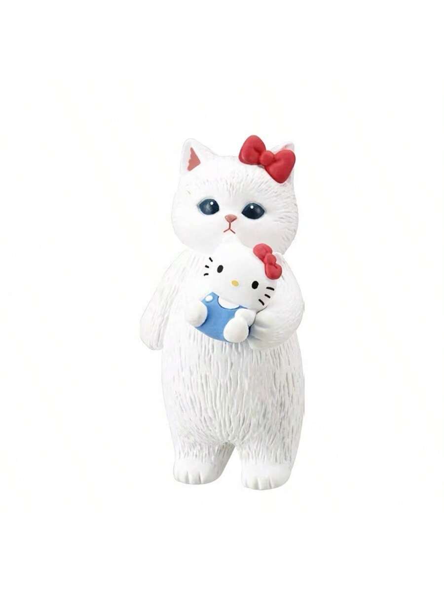 Shark Cat × Melody × Hangyodon Collaboration Blind Box | Mini Kitten Figurine