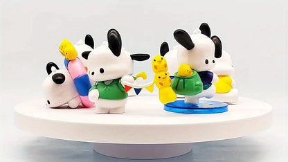 MINISO × Sanrio Pochacco “School Is Fun” Blind Box | Cute Collectible Figurine