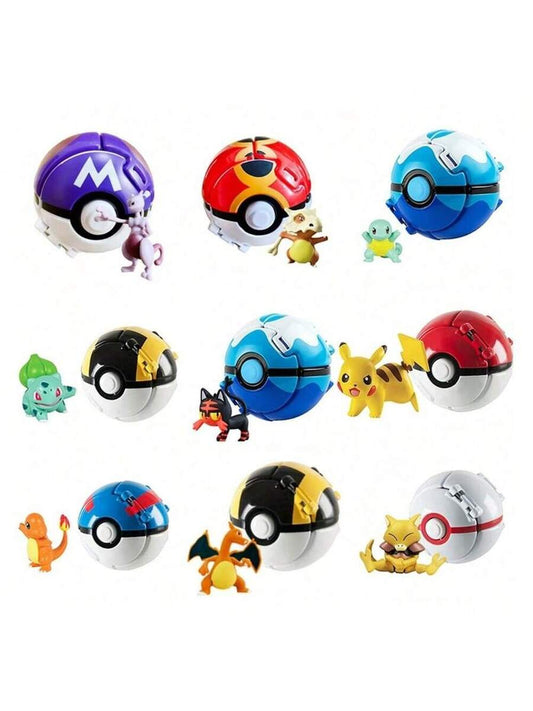 Pokémon Surprise Flipping Pet Ball | Pokémon Figure | Collectible Toy