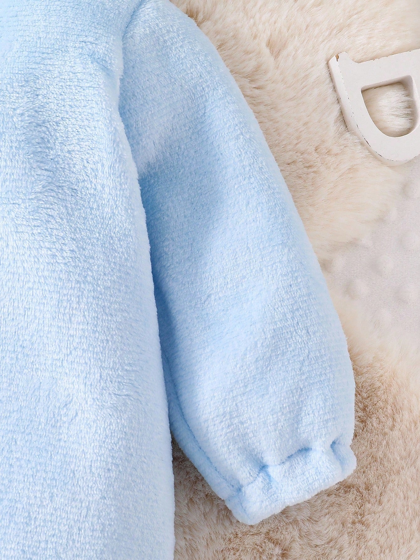 Baby Blue Elephant Jumpsuit Halloween Costume (Age Newborn - 9M)