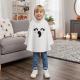 Kids Ghost Cape Costume – White Hooded Halloween Cloak | Trick-or-Treating (Age 18M-6 YRS)