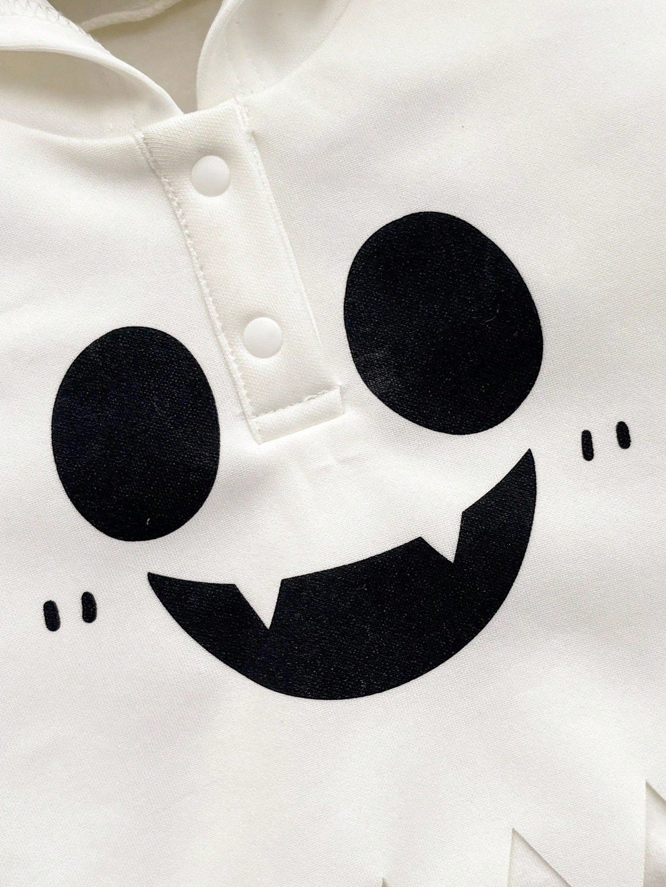 Baby Ghost Halloween Hooded Romper (Age Newborn-9M)