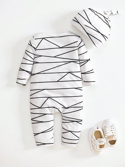 Baby Mummy Halloween Costume (Age 3M-24M)