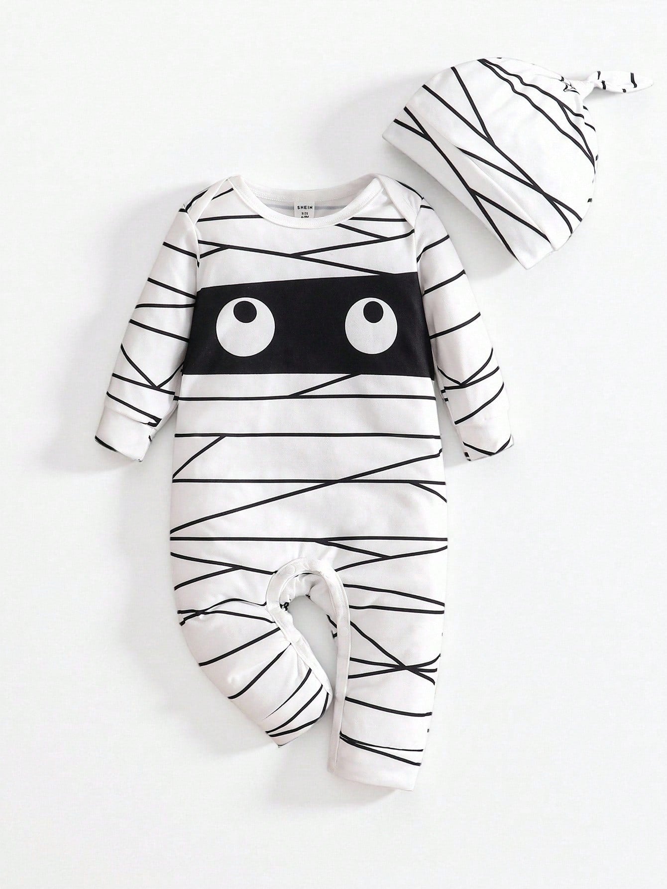 Baby Mummy Halloween Costume (Age 3M-24M)
