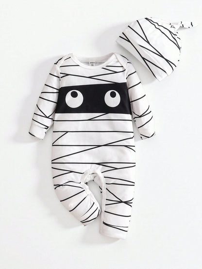Baby Mummy Halloween Costume (Age 3M-24M)