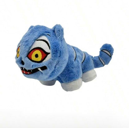 K-POP Witch Hunter Tiger Plush Doll – Blue Striped Character Plush Multicolor Blue Tiger 18cm