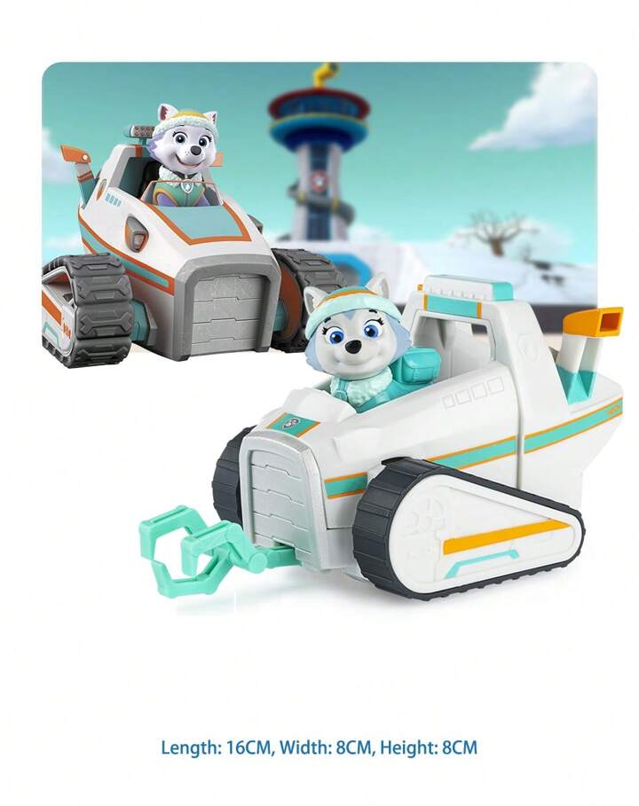 Paw Patrol Rescue Vehicle – Character Truck | Rubble’s Bulldozer, Chase’s Cruiser & More