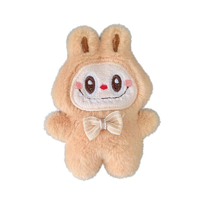 Labubu Plush Keychain – Cute Cartoon Bag Charm Yellow