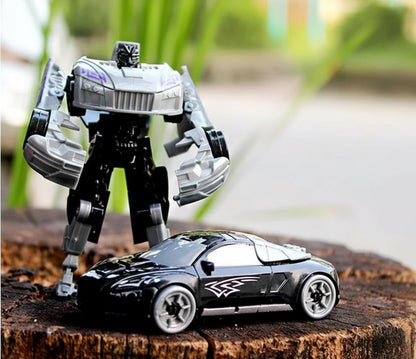 Transformation Robot Car – Multi-Color Building Blocks Toy | STEM Action Vehicle Multicolor O