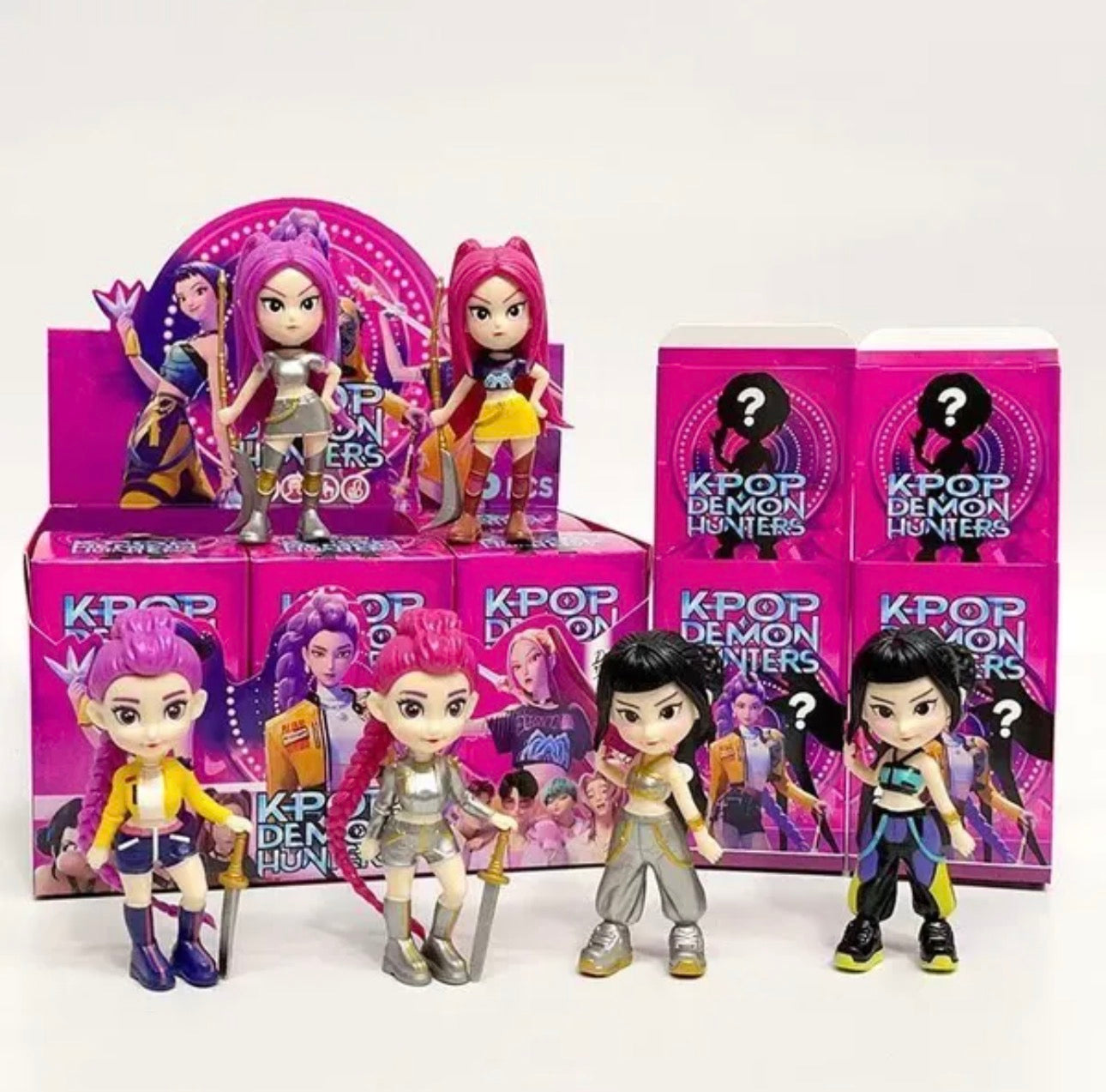 K-Pop Demon Hunters – 6 Styles Action Figure Doll Model Random
