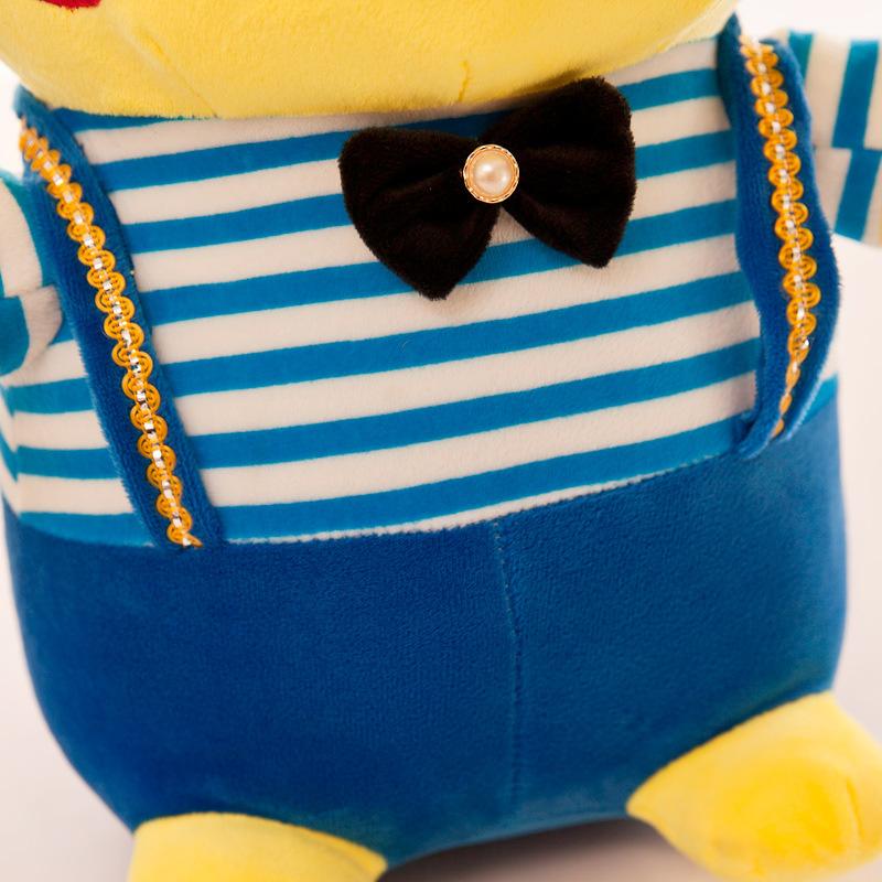 Pikachu Plush Pillow Doll – 30cm | Pokémon-Inspired Stuffed Toy | Couple Strap Pants Edition