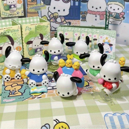 MINISO × Sanrio Pochacco “School Is Fun” Blind Box | Cute Collectible Figurine