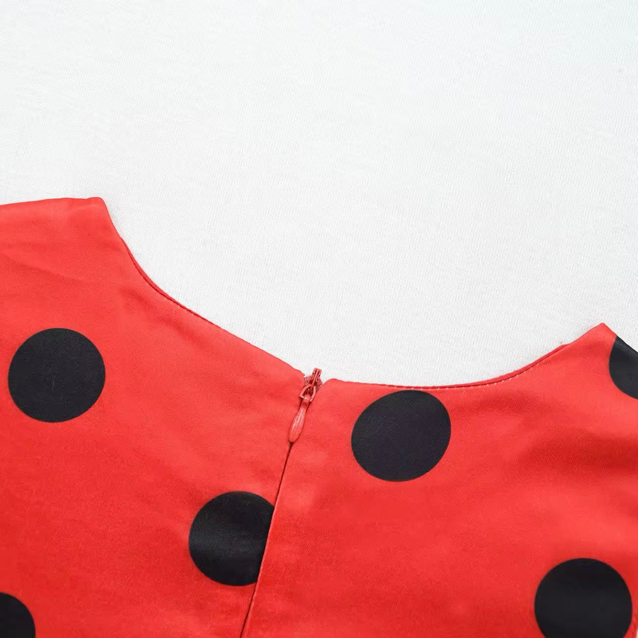 Girls Ladybug Dress Bag & Hat Costume (Age 3-10YRS)