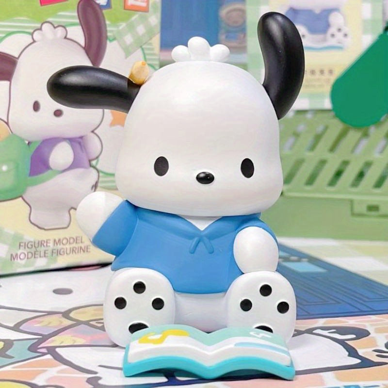 MINISO × Sanrio Pochacco “School Is Fun” Blind Box | Cute Collectible Figurine
