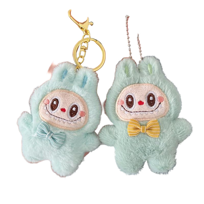Labubu Plush Keychain – Cute Cartoon Bag Charm