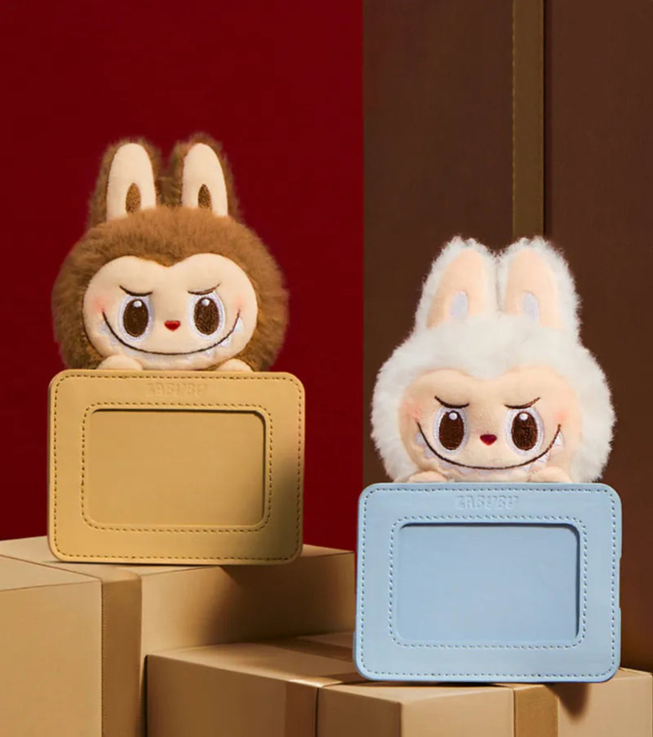 The Monsters Labubu Twinkly Fairy Tale Plush Card Holder
