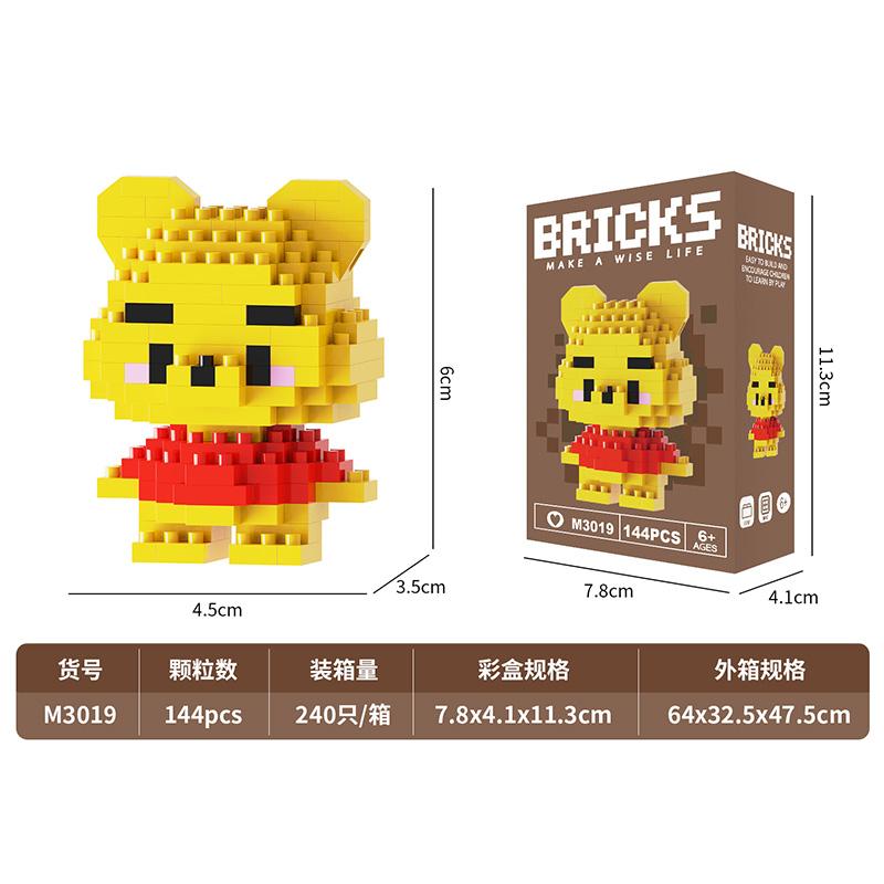 Make A Wise Life – Cartoon & Character Nano Block Building Sets | Mini Brick Figures for Kids & Collectors