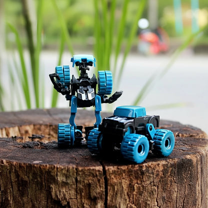 Transformation Robot Car – Multi-Color Building Blocks Toy | STEM Action Vehicle Multicolor M