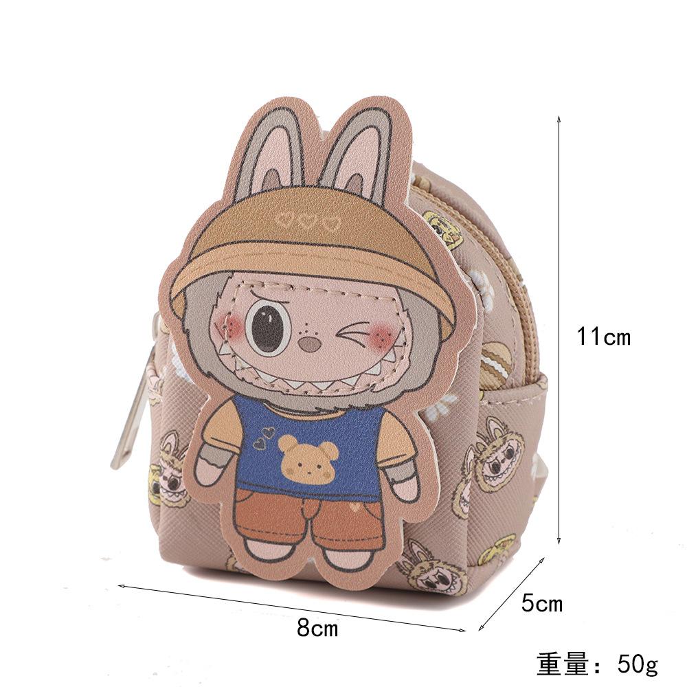 Labubu Coin Purse | Mini Zipper Pouch • Kawaii Accessory