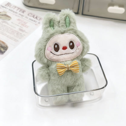 Labubu The Monsters – 3rd Gen Plush Keychain Doll | 12–15cm Backpack Charm Green