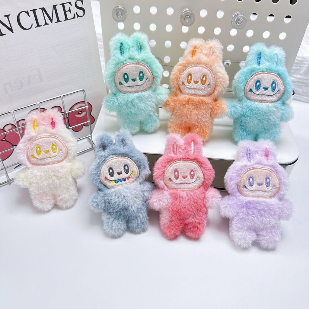 Labubu The Monsters – 3rd Gen Plush Keychain Doll | 12–15cm Backpack Charm