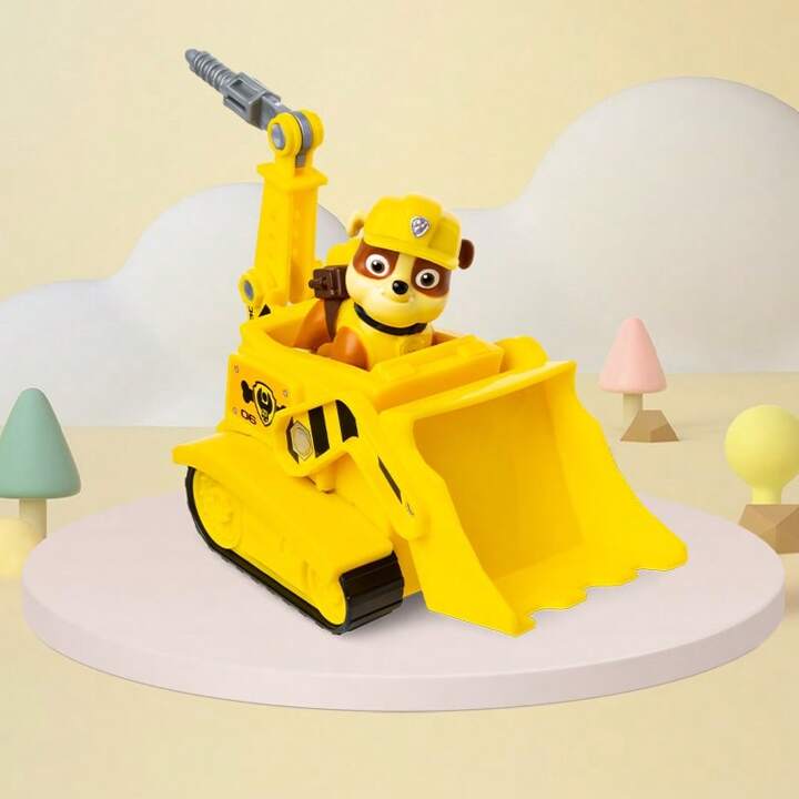 Paw Patrol Rescue Vehicle – Character Truck | Rubble’s Bulldozer, Chase’s Cruiser & More