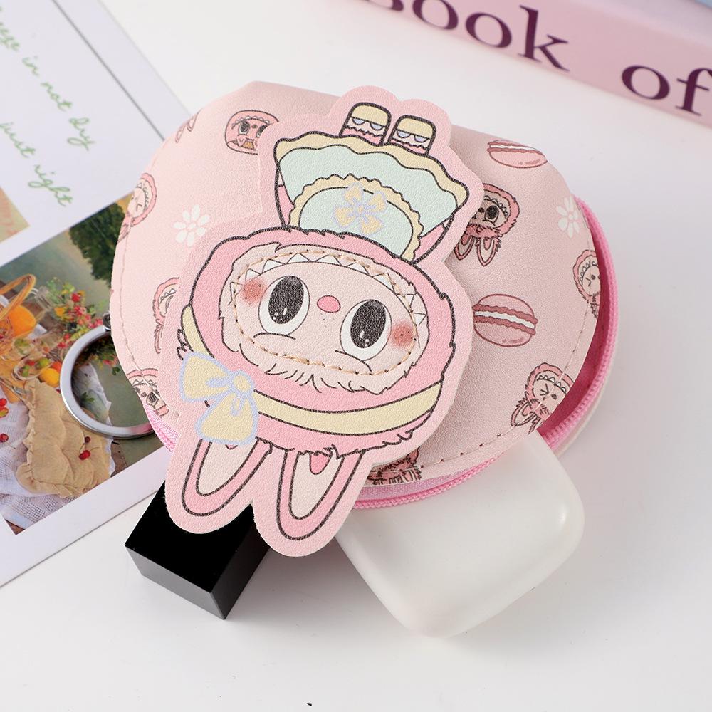 Labubu Coin Purse | Mini Zipper Pouch • Kawaii Accessory