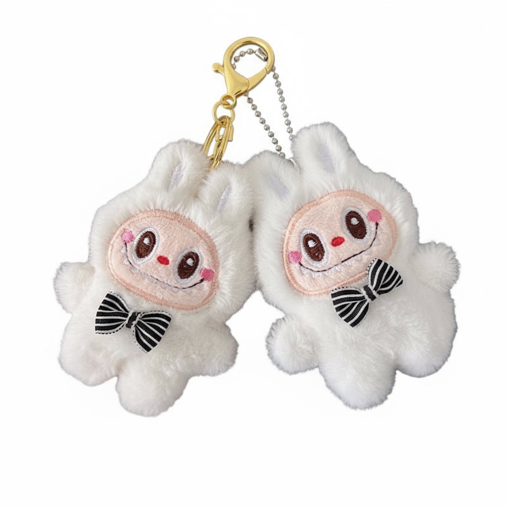 Labubu Plush Keychain – Cute Cartoon Bag Charm