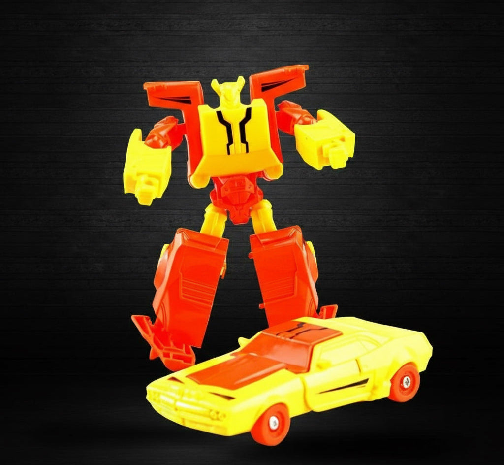 Transformation Robot Car – Multi-Color Building Blocks Toy | STEM Action Vehicle Multicolor J